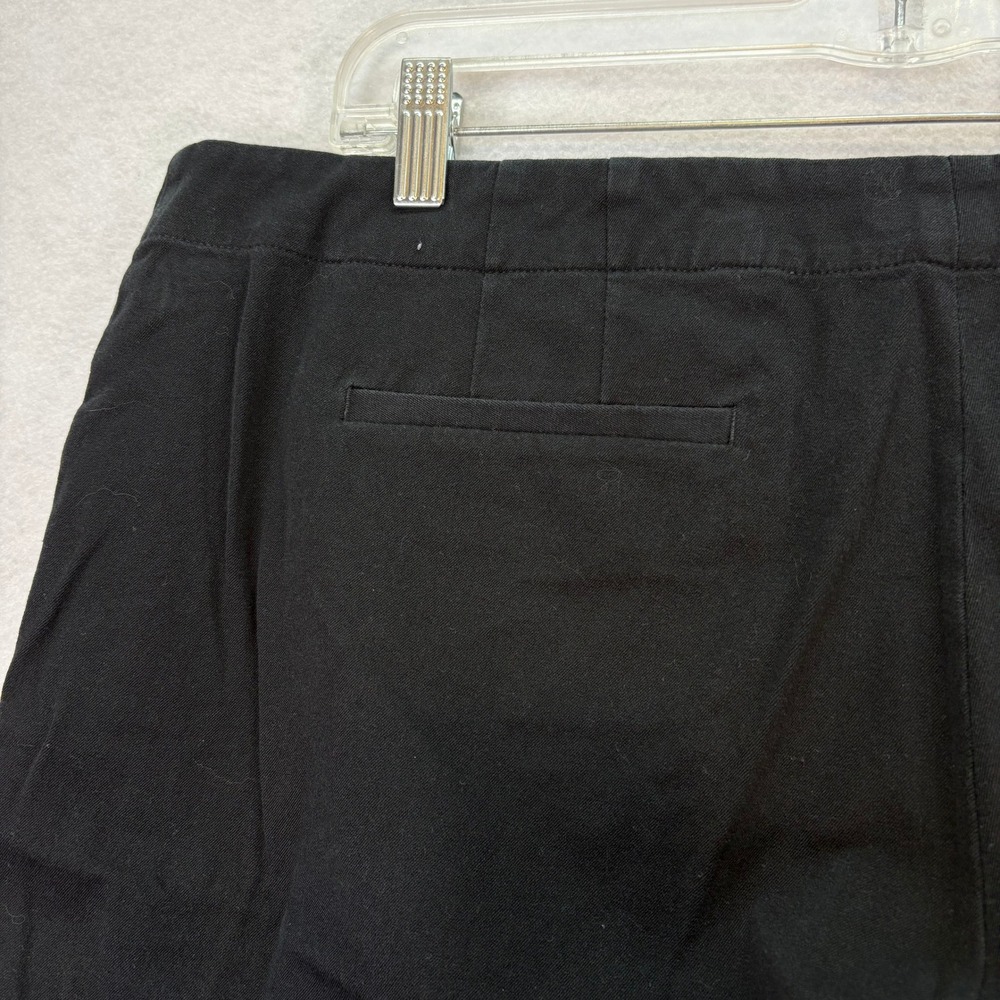 J. Jill Women's Sz 18 Black Premium BiStretch Pants Flat Front Career Casual - Picture 6 of 7